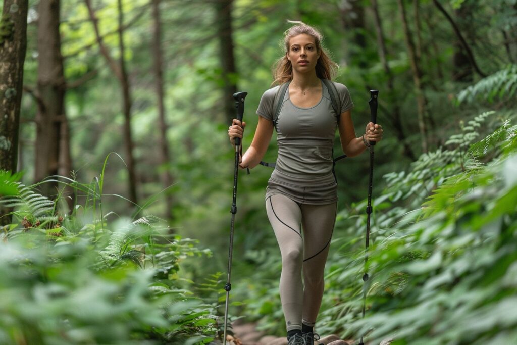 Affinez votre taille avec la marche nordique : les secrets pour réduire la graisse abdominale