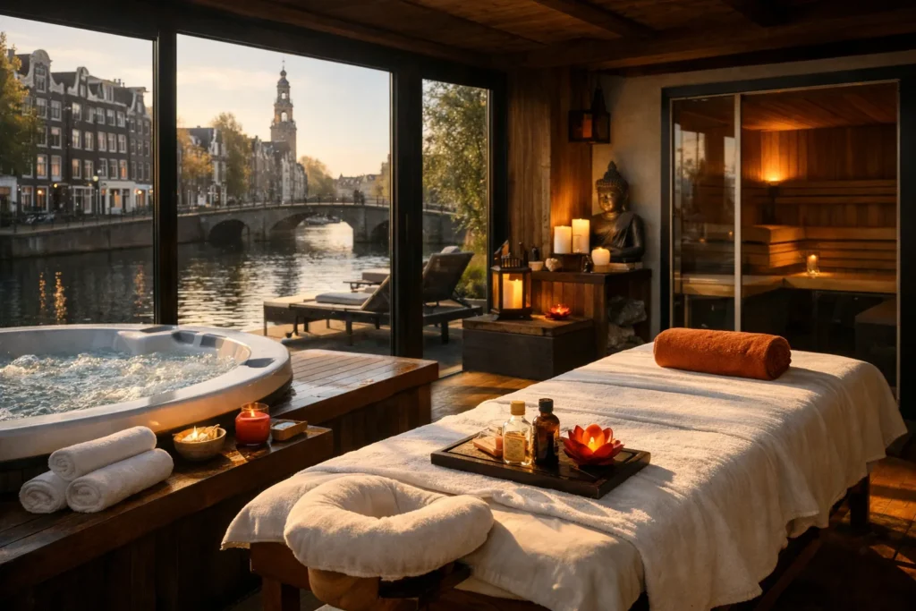 Bien-être et détente : spas et massages à Amsterdam