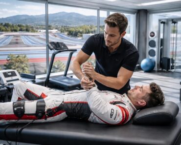 Kinésithérapie sportive pour pilotes automobiles avec rééducation accidents circuit Paul Ricard Kinésithérapie sportive pour pilotes automobiles avec rééducation accidents circuit Paul Ricard