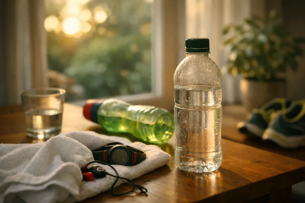 L’hydratation ne se rattrape pas pendant l’effort